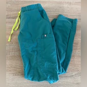 Figs Yola Skinny Scrub Pants (Marine)